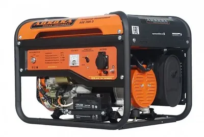 Аренда бензогенератора Aurora AGE 3500D,  2,8 кВт