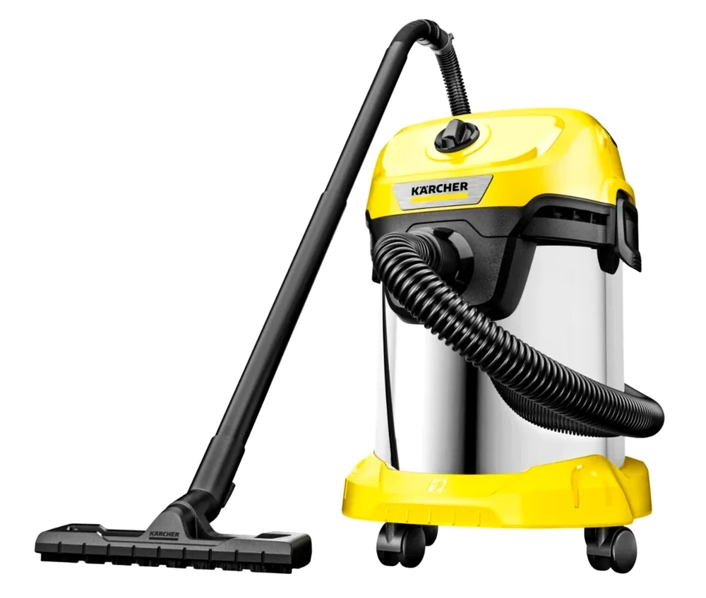 Аренда строительного пылесоса Karcher WD3, 17 л — фото 2