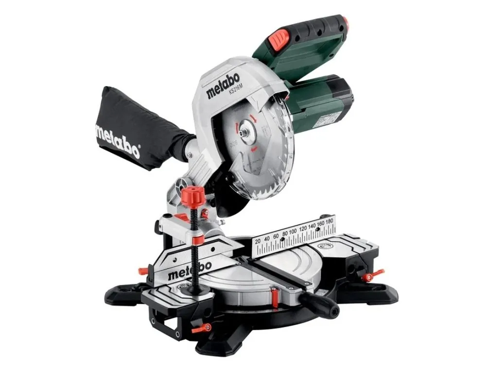 Аренда торцовочной пилы Metabo KS216, 1100 Вт, 216 мм