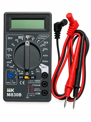 Аренда мультиметра IEK M830B
