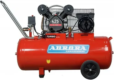 Аренда компрессора AURORA CYCLON-100 TURBO, 100 л, 320 л/мин